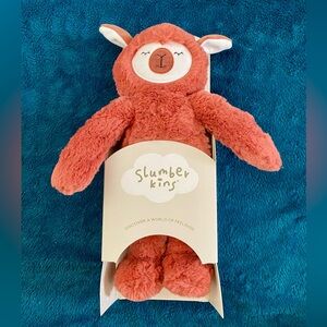 Slumberkins Alpaca Copper Stuffed Animal Kin NWT